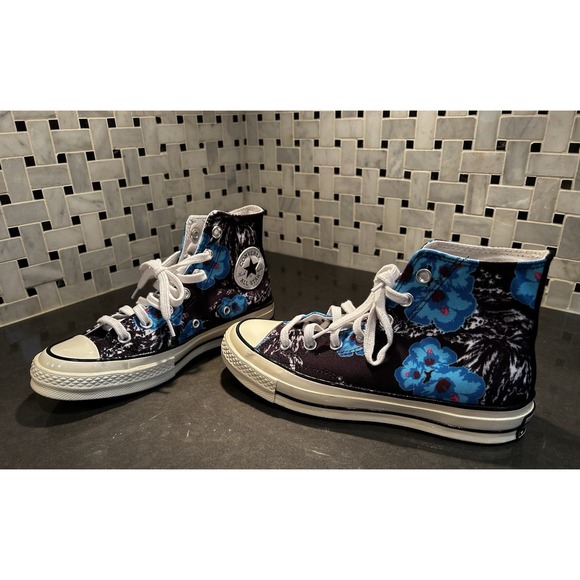 Converse Chuck Taylor 70 All Star 'Paradise Floral' High Top Sneakers M5 W7 UK5 - Picture 3 of 10